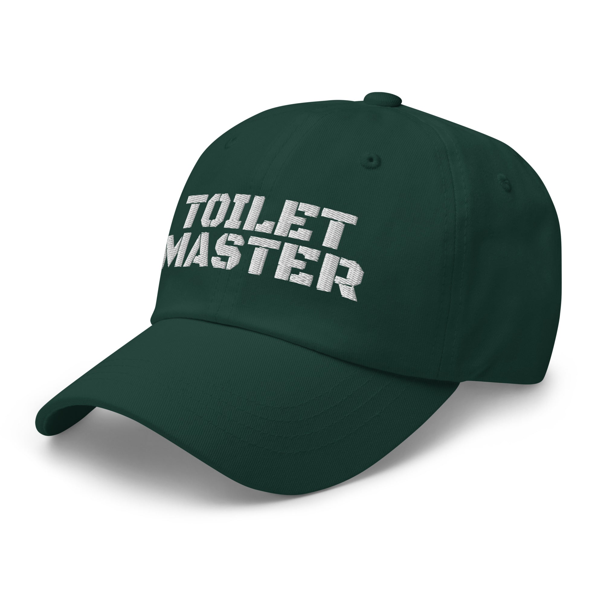 Toilet Master Embroidered Cap