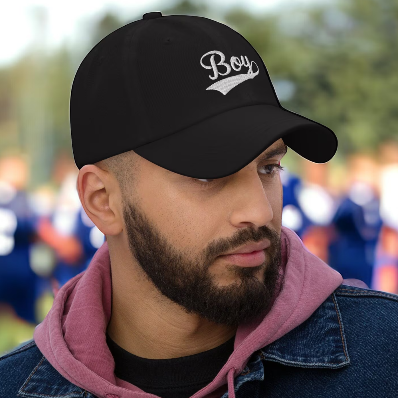 Boy Embroidered Cap - Ball Cap - Twisted Jezebel
