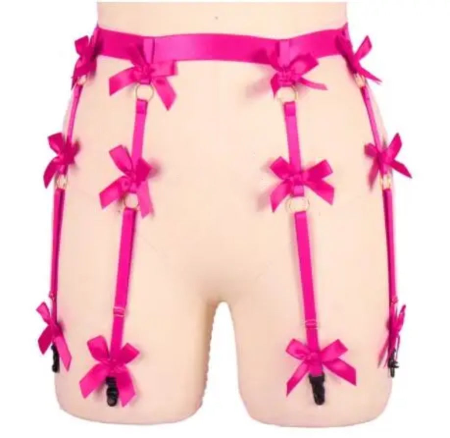 NUVO Elastic Bowtie Garter - Garter - Twisted Jezebel
