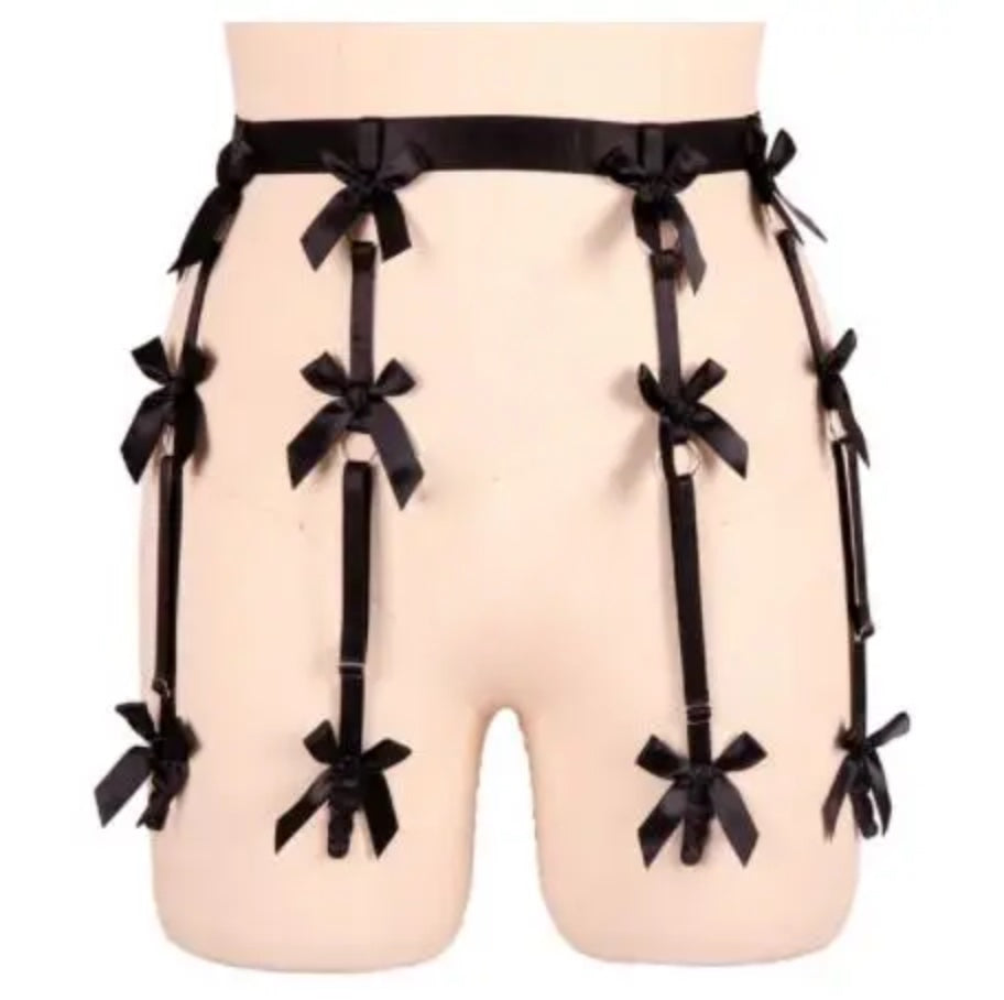 NUVO Elastic Bowtie Garter - Garter - Twisted Jezebel