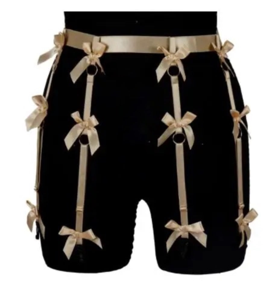 NUVO Elastic Bowtie Garter - Garter - Twisted Jezebel