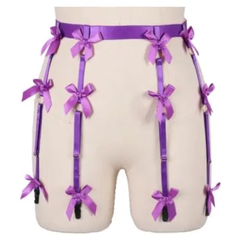 NUVO Elastic Bowtie Garter - Garter - Twisted Jezebel