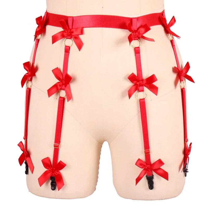 NUVO Elastic Bowtie Garter - Garter - Twisted Jezebel