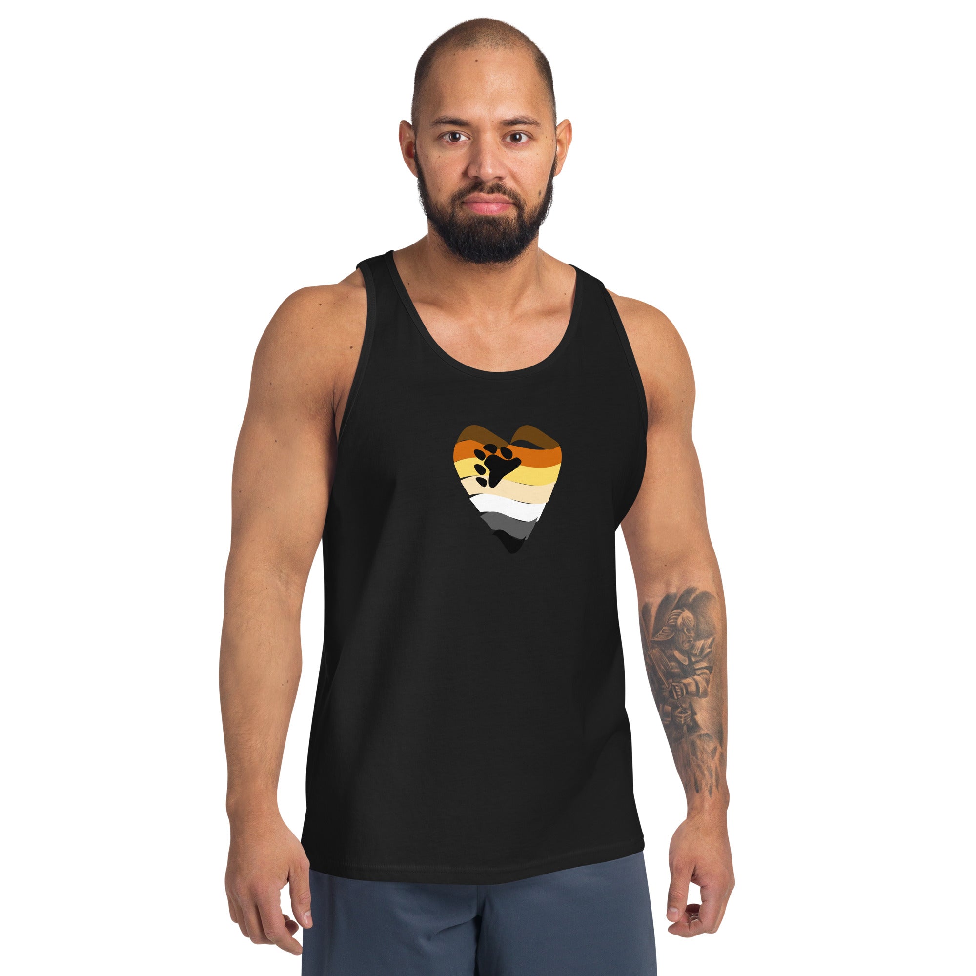 Bear Heart Tank - Tank - Twisted Jezebel