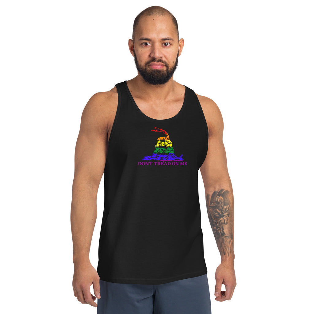 Don't Tread on Me Pride Edition Tank - Tank - Twisted Jezebel