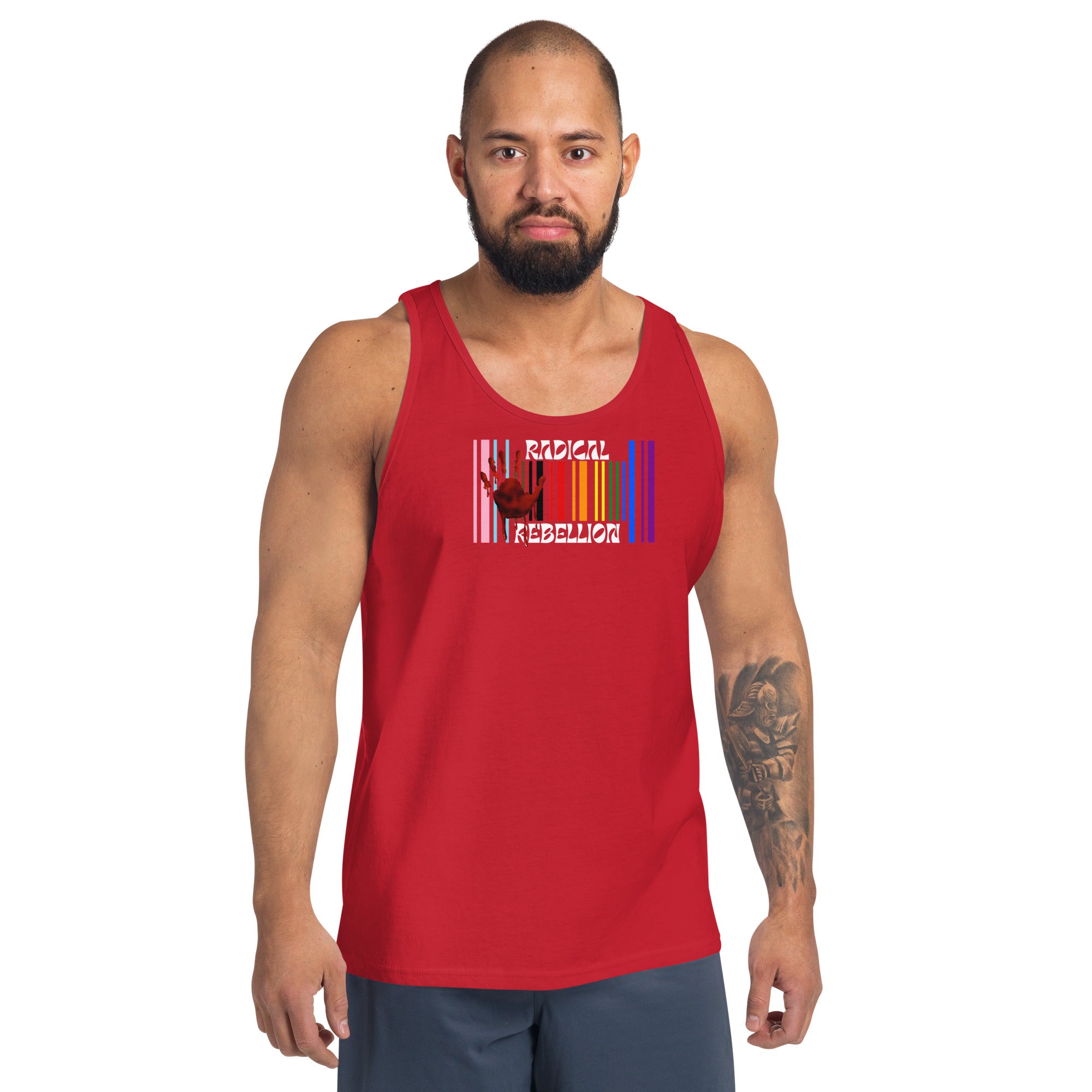 Radical Rainbow Rebellion, Blood On Your Hands Limited Edition Tank - Tank - Twisted Jezebel