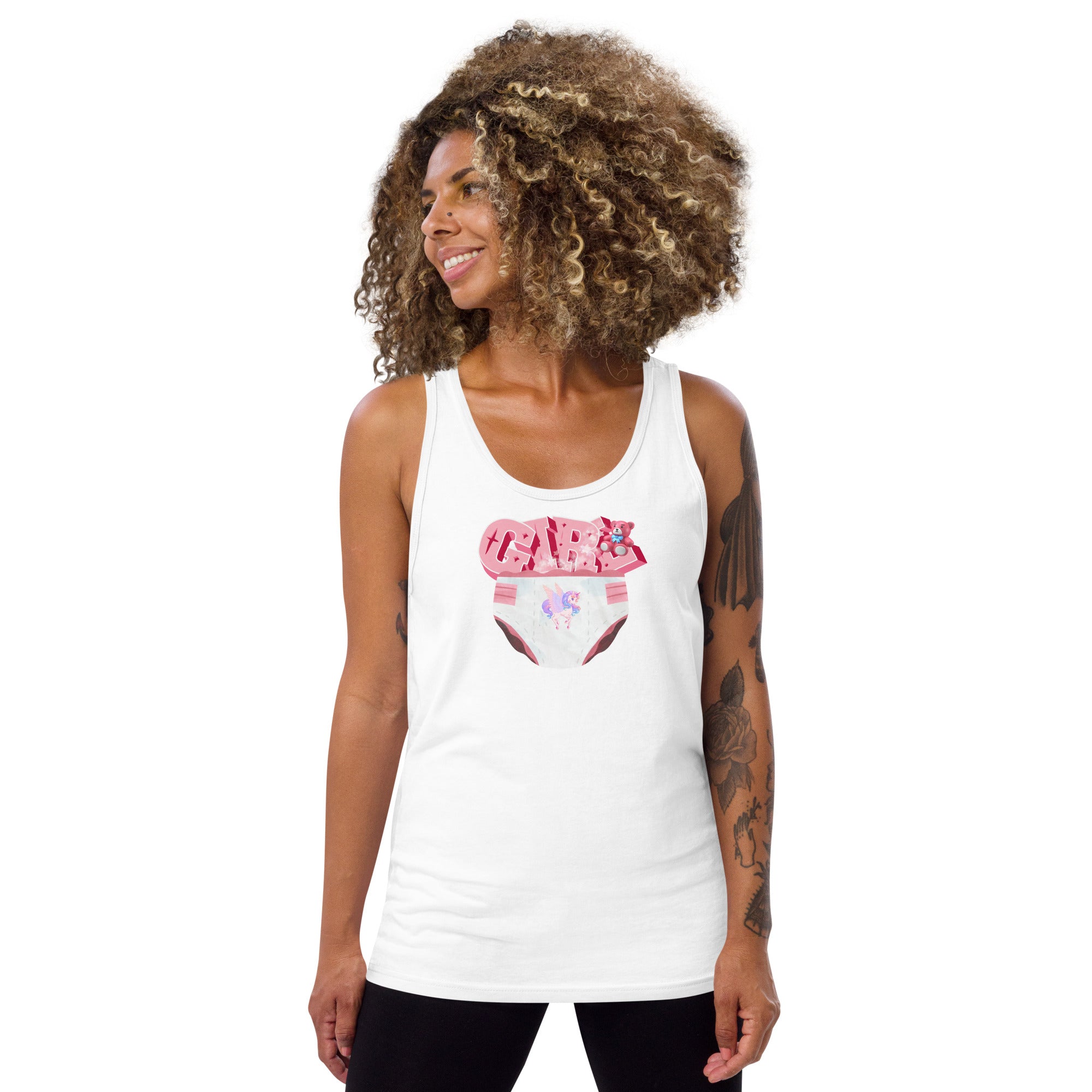 Diaper Girl Tank - Tank - Twisted Jezebel