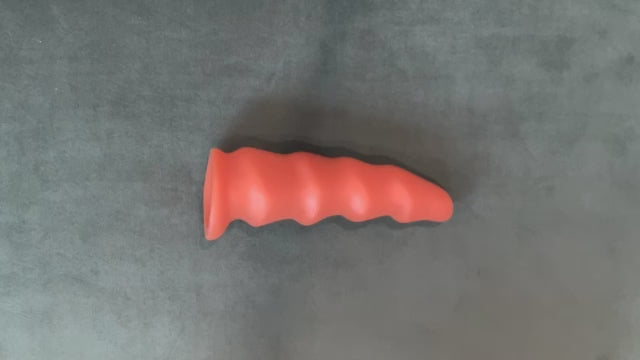 Ribbed Bud Stud Butt Plug