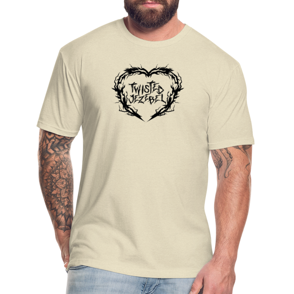 Twisted Jezebel Black Heart Tee