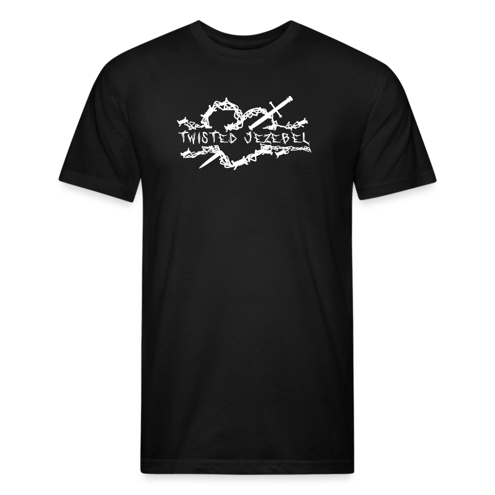 TJ Heart White - Tee - Twisted Jezebel