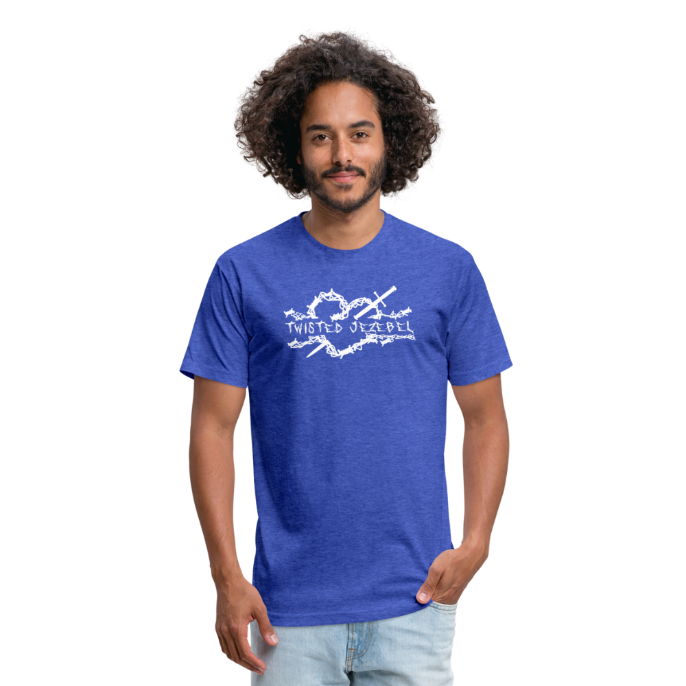 TJ Heart White - Tee - Twisted Jezebel