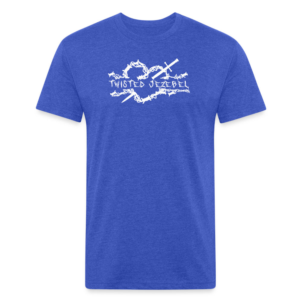 TJ Heart White - Tee - Twisted Jezebel