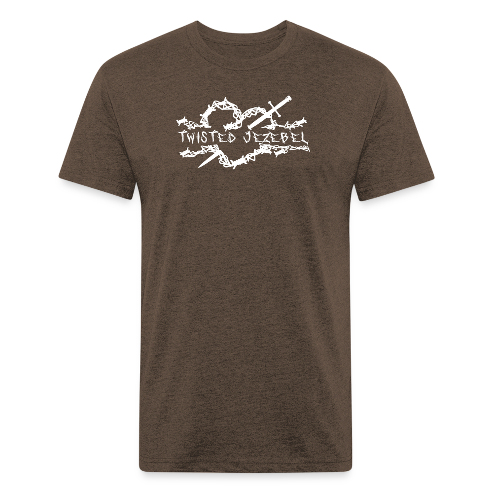 TJ Heart White - Tee - Twisted Jezebel