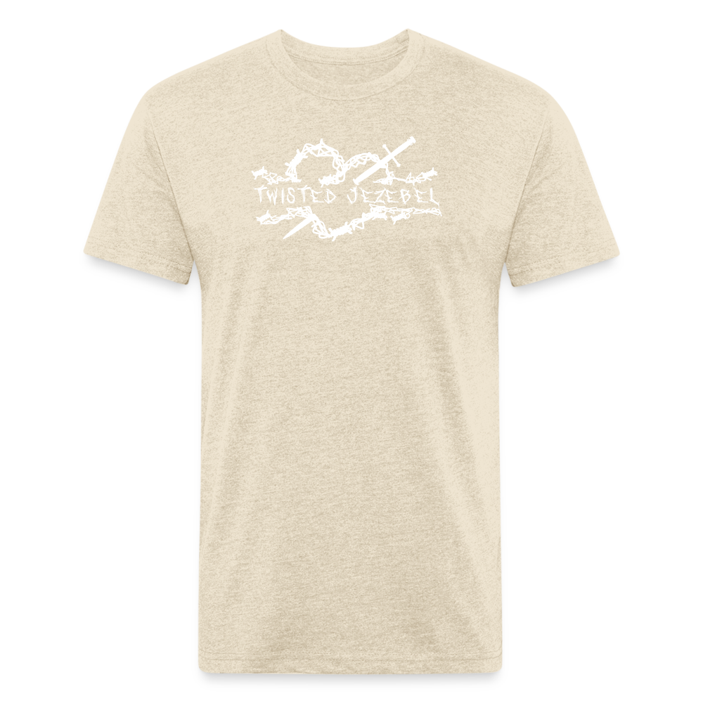 TJ Heart White - Tee - Twisted Jezebel