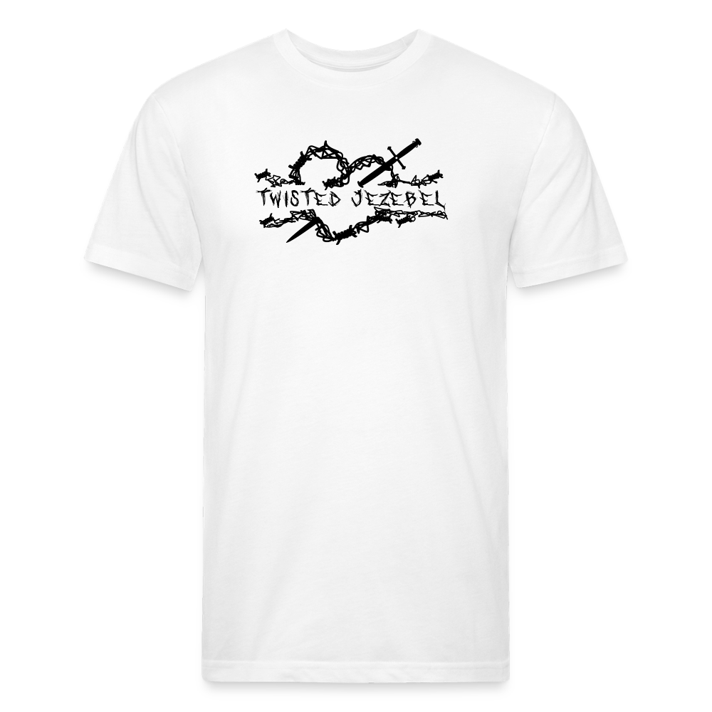 TJ Heart Black - Tee - Twisted Jezebel