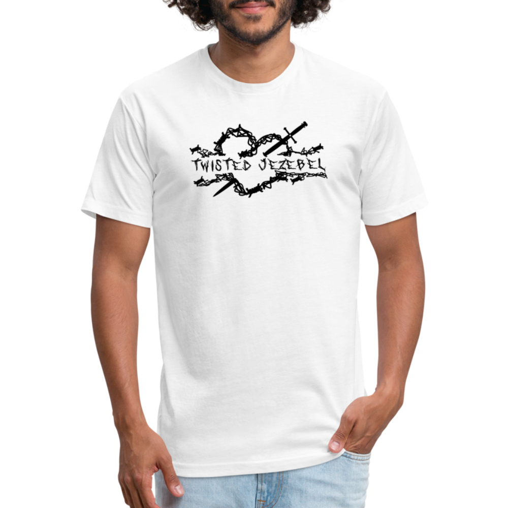 TJ Heart Black - Tee - Twisted Jezebel
