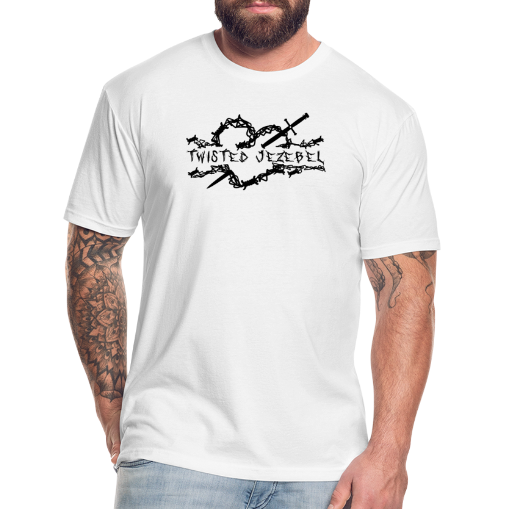 TJ Heart Black - Tee - Twisted Jezebel