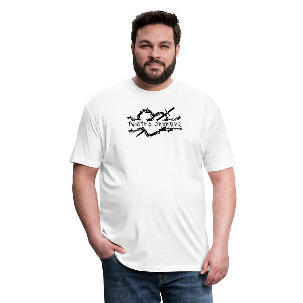 TJ Heart Black - Tee - Twisted Jezebel