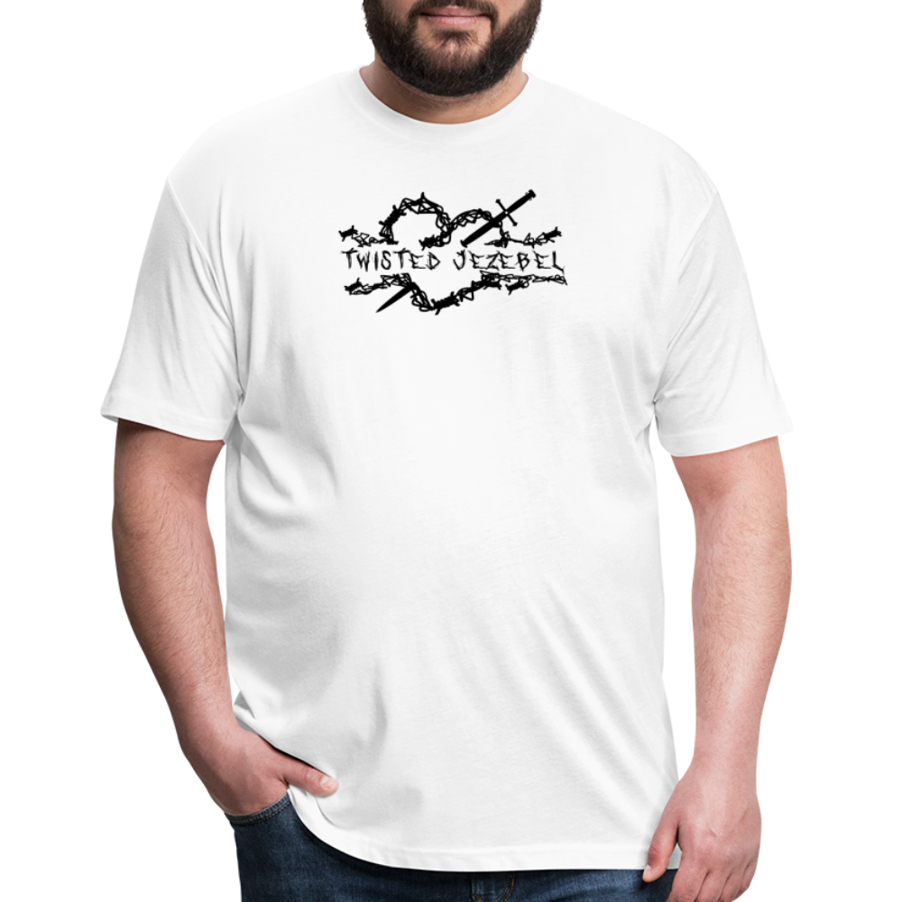 TJ Heart Black - Tee - Twisted Jezebel