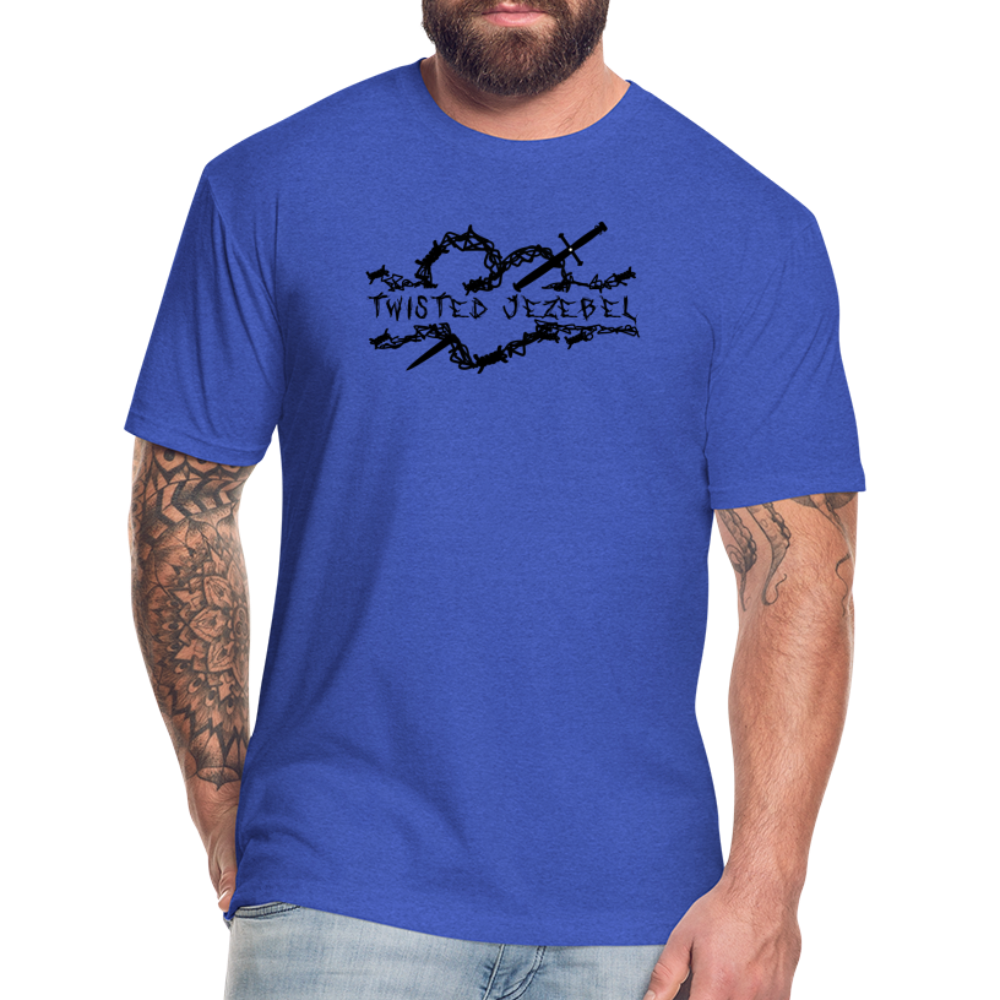 TJ Heart Black - Tee - Twisted Jezebel