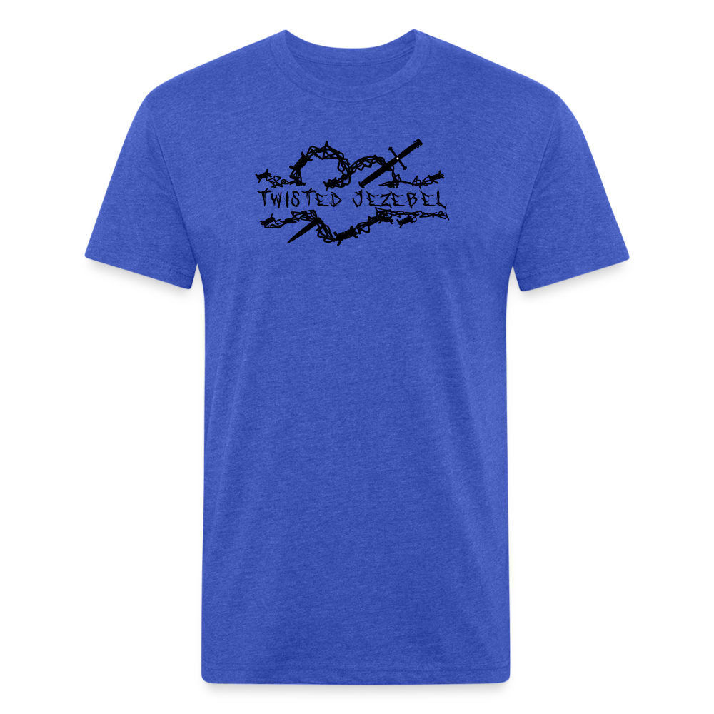 TJ Heart Black - Tee - Twisted Jezebel