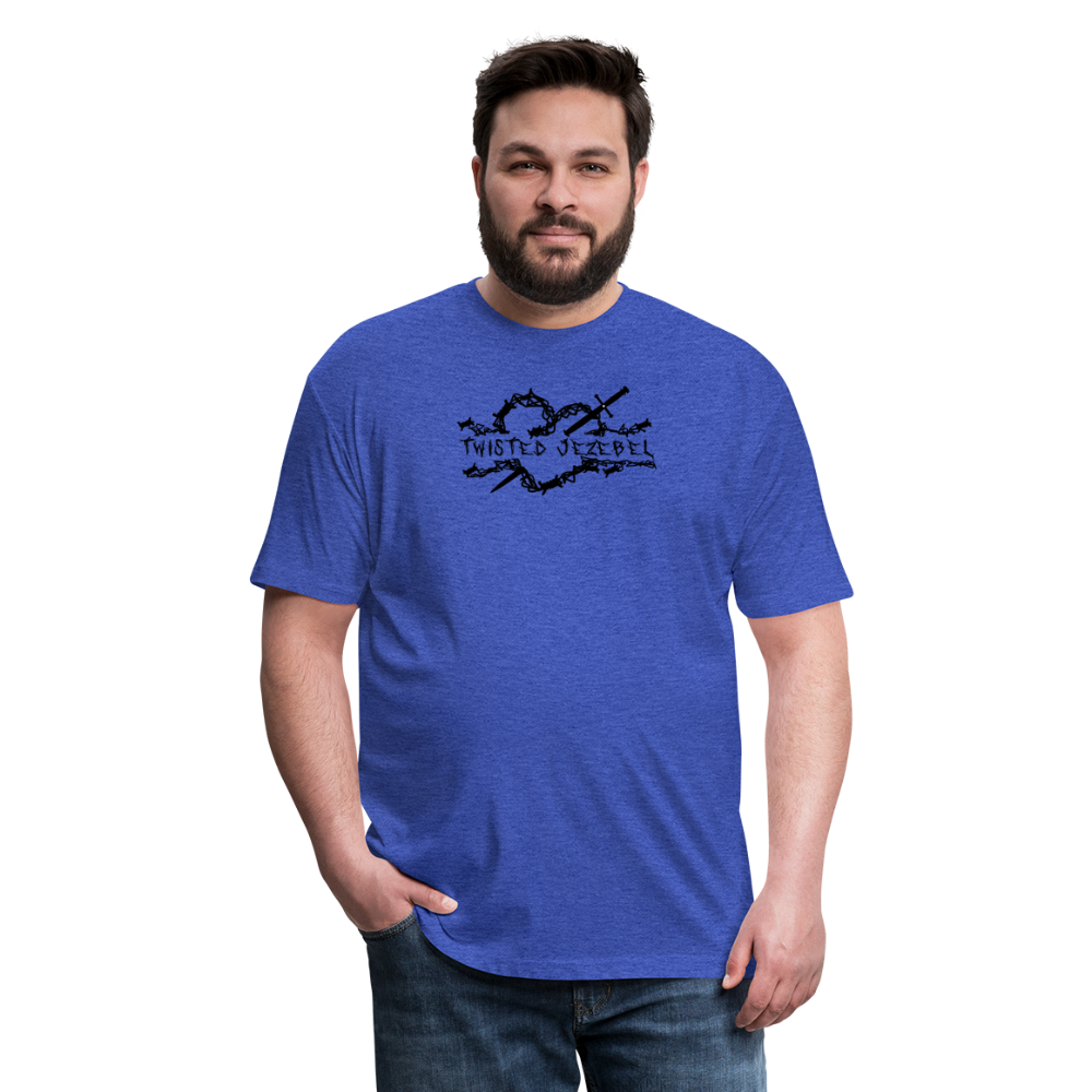 TJ Heart Black - Tee - Twisted Jezebel