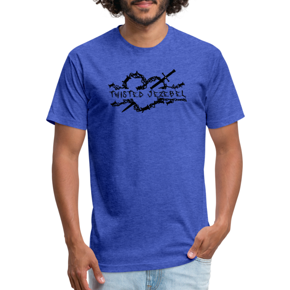 TJ Heart Black - Tee - Twisted Jezebel