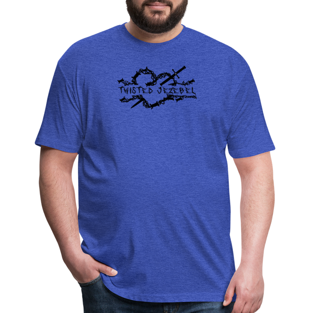 TJ Heart Black - Tee - Twisted Jezebel