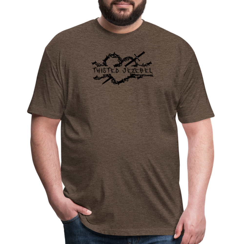 TJ Heart Black - Tee - Twisted Jezebel
