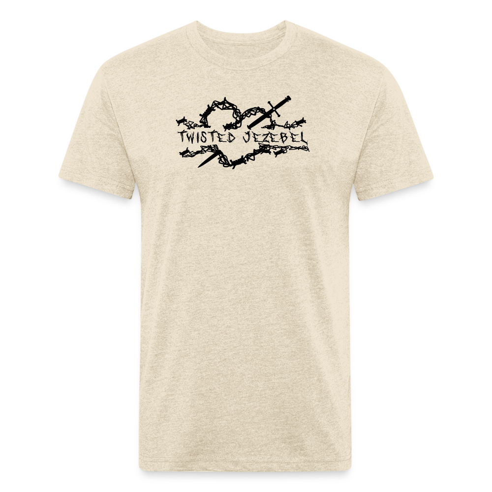TJ Heart Black - Tee - Twisted Jezebel