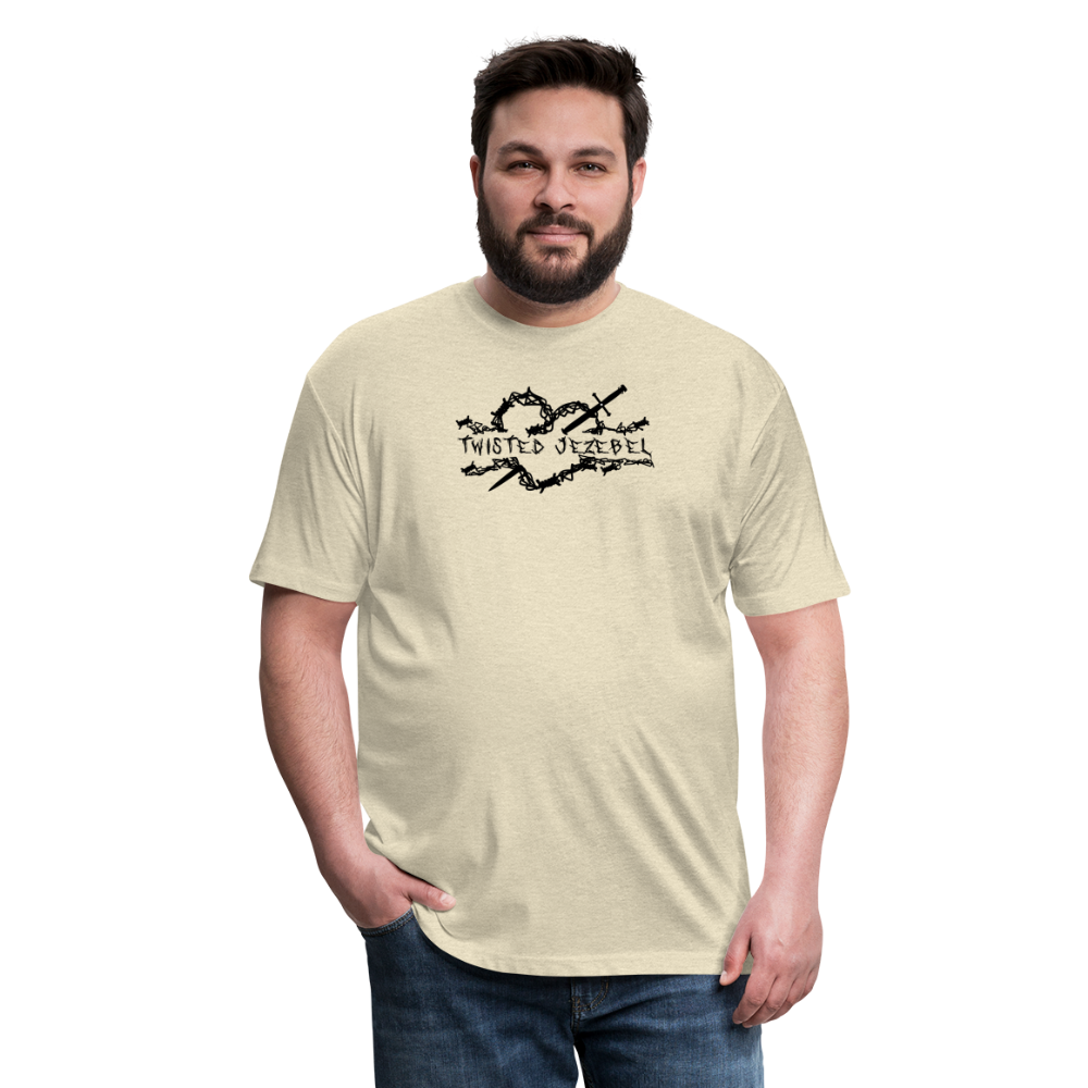 TJ Heart Black - Tee - Twisted Jezebel