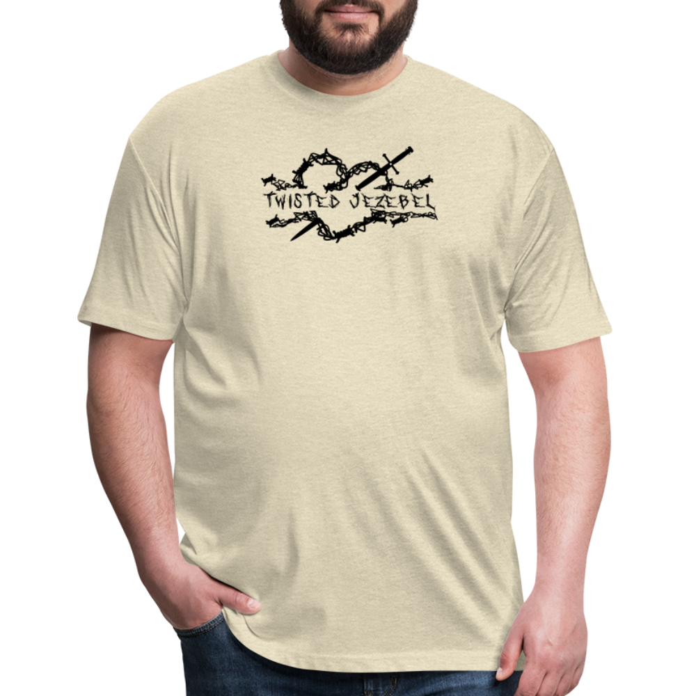 TJ Heart Black - Tee - Twisted Jezebel