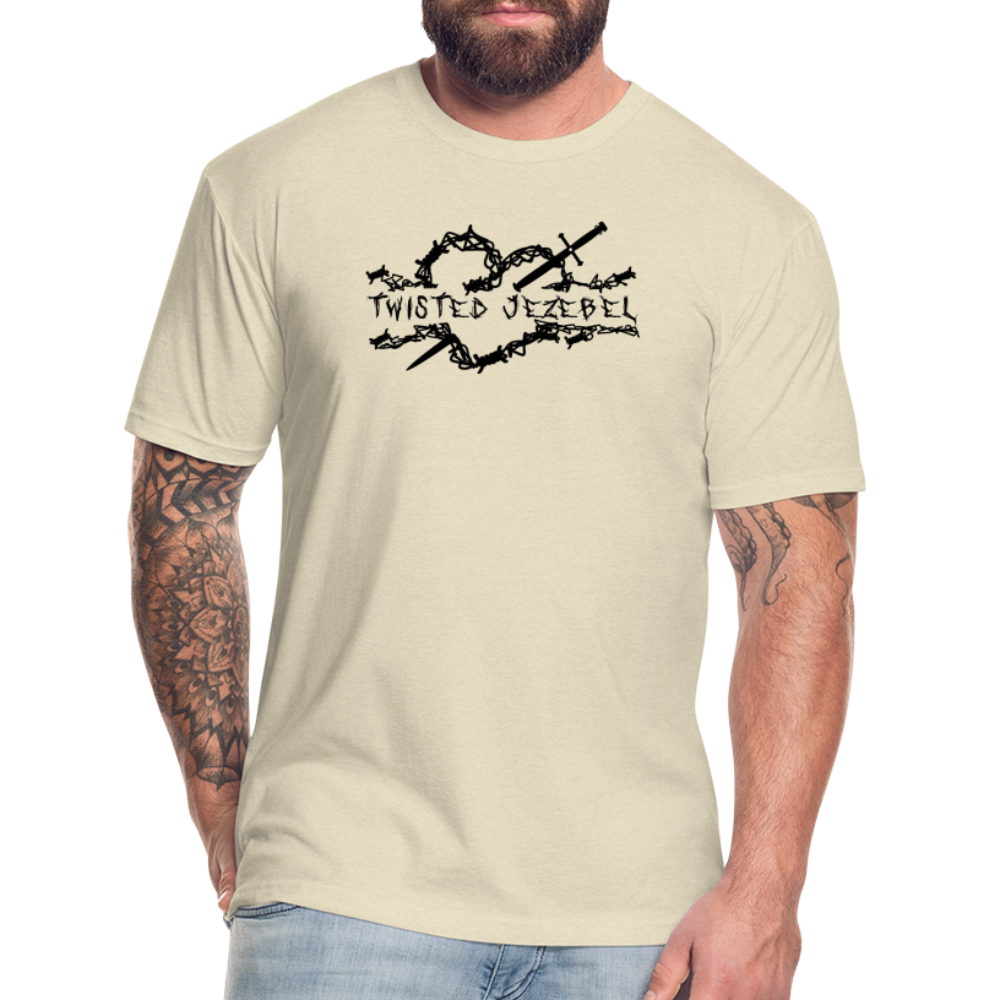 TJ Heart Black - Tee - Twisted Jezebel