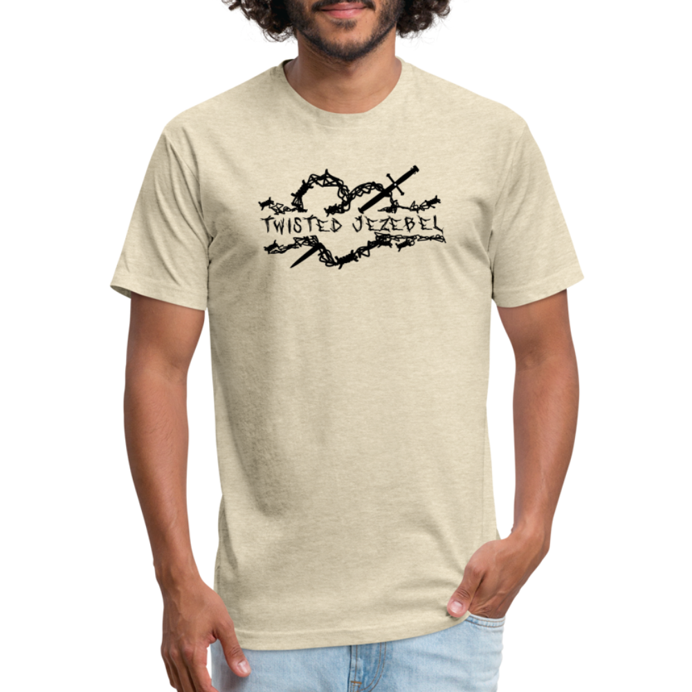 TJ Heart Black - Tee - Twisted Jezebel