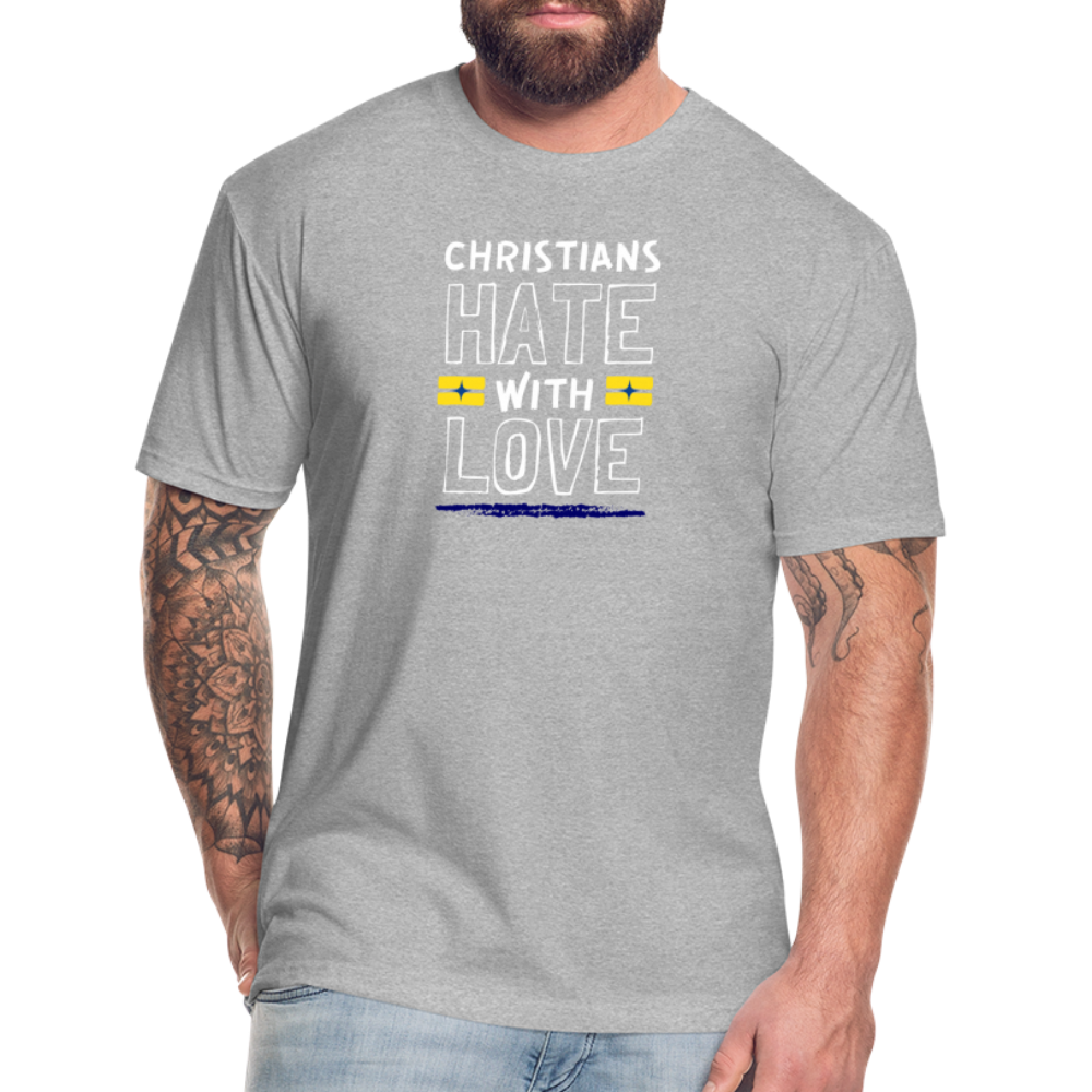 Christian’s Hate with Love White - Tee - Twisted Jezebel