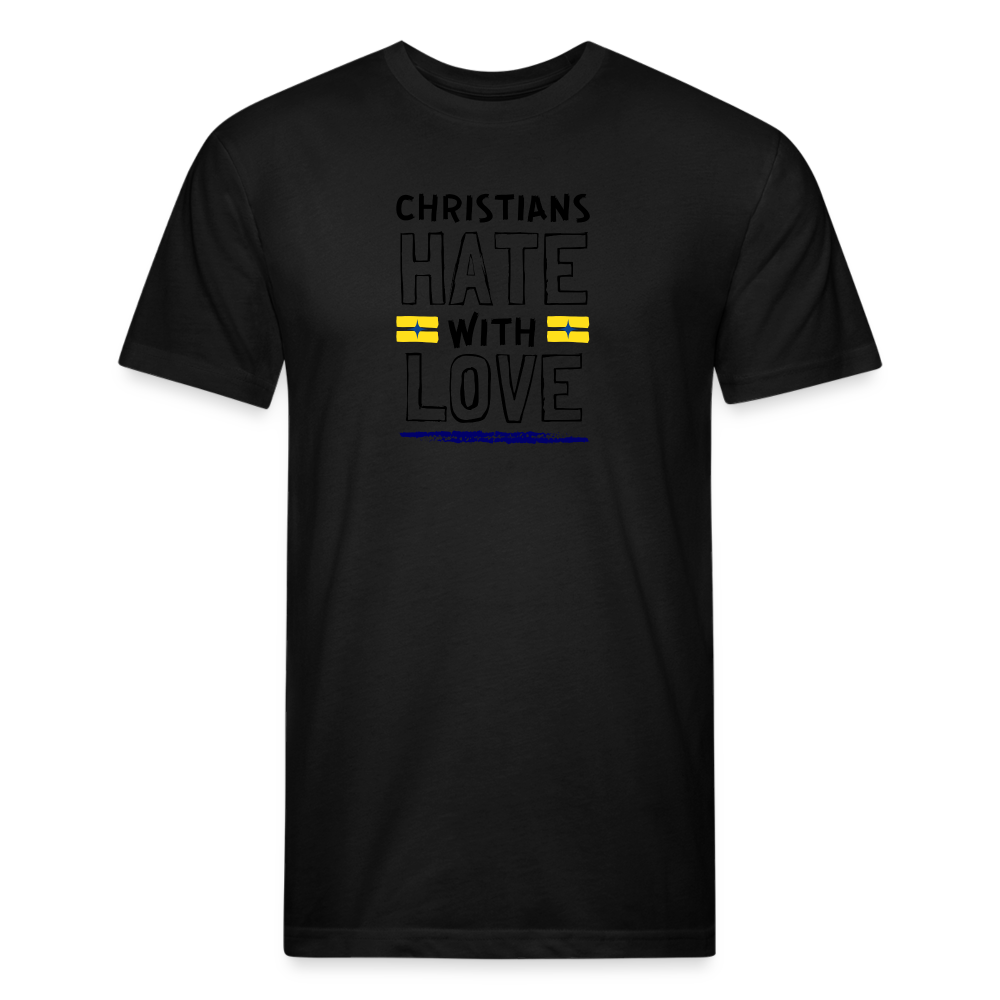Christian’s Hate with Love Black - Tee - Twisted Jezebel