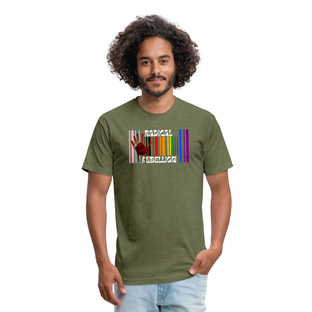 Radical Rainbow Rebellion, Blood On Our Hands Edition - Tee - Twisted Jezebel