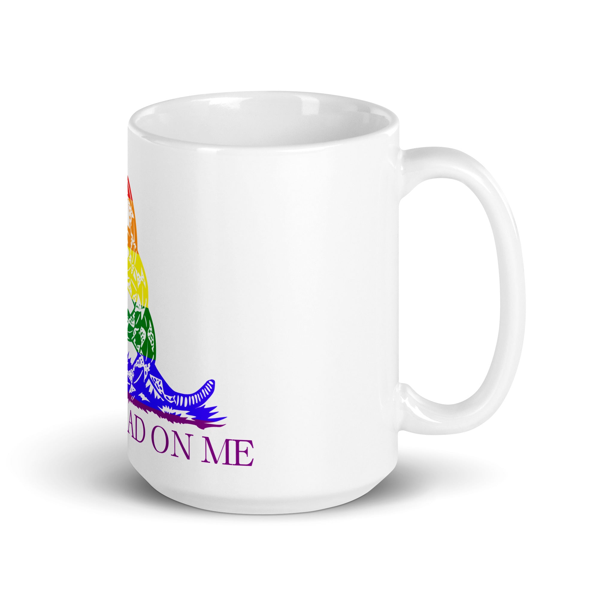 Dont Tread On Me Pride Mug - mug - Twisted Jezebel