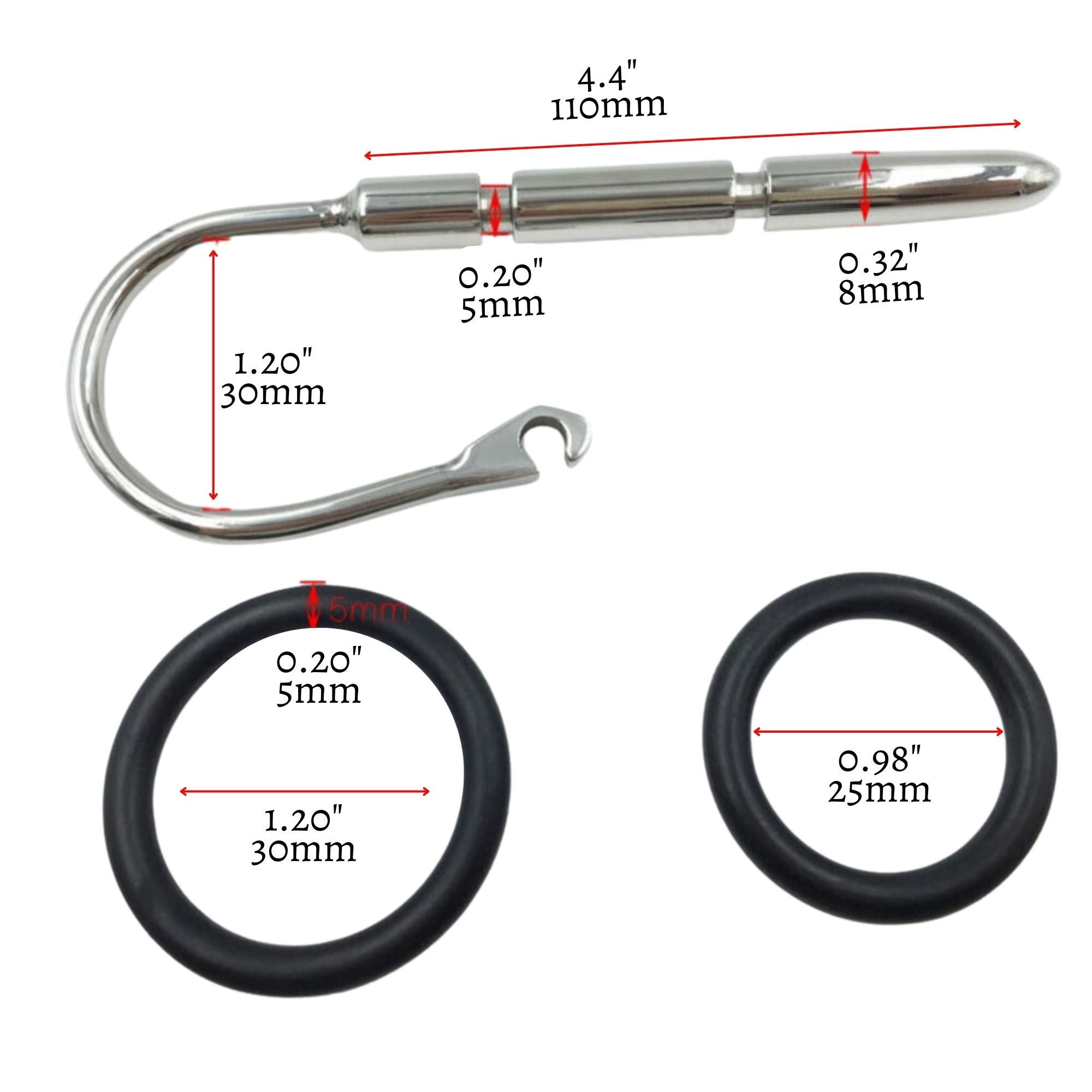 Buddy's Urethral Sounds - Urethral Sound - Twisted Jezebel