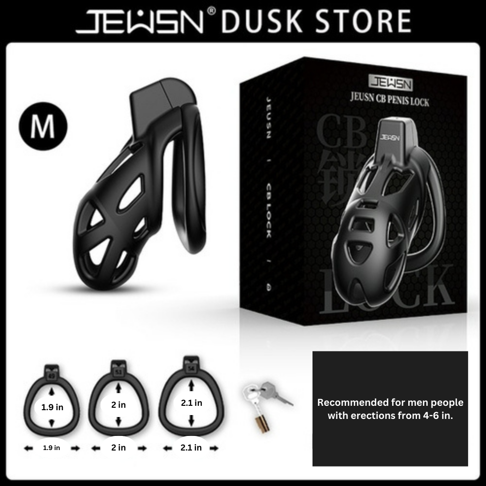 Jeusn Male Chastity Cage - Chastity Cages - Twisted Jezebel