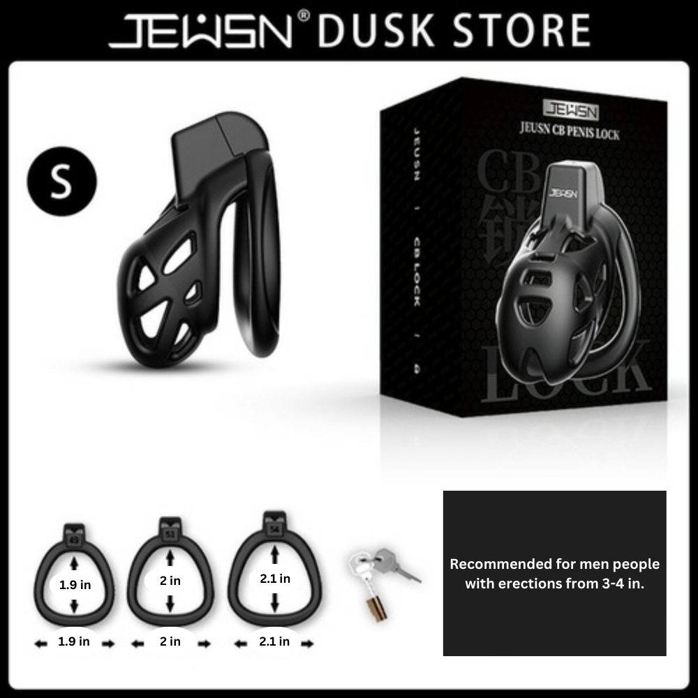 Jeusn Male Chastity Cage - Chastity Cages - Twisted Jezebel