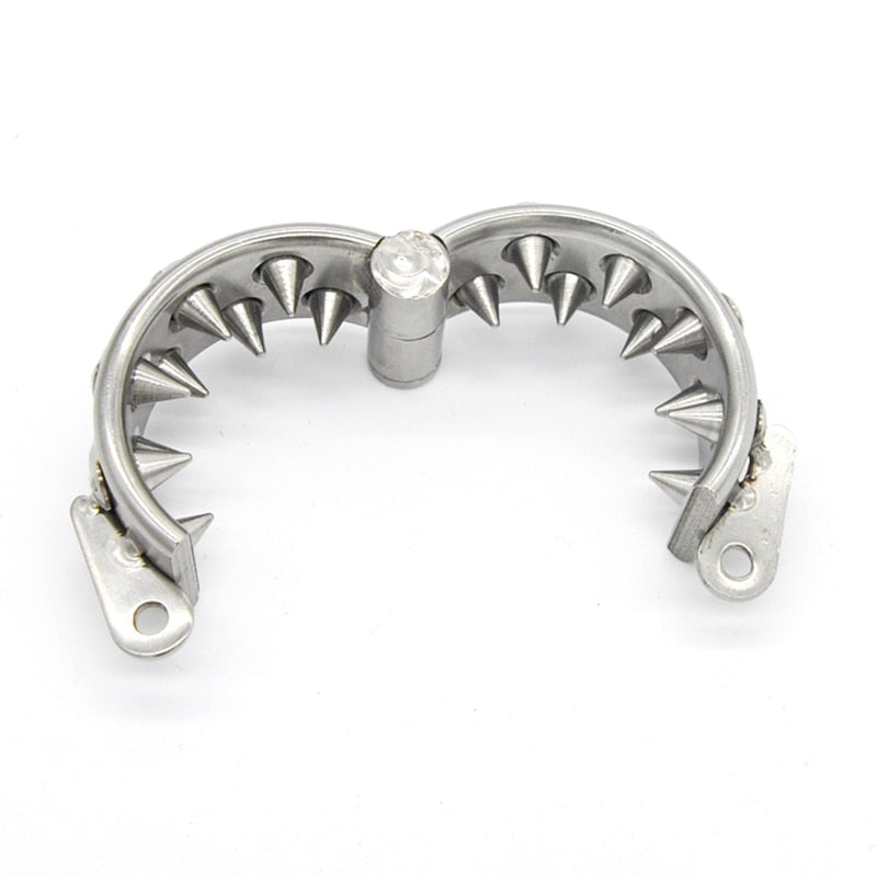 Piranha Penis & Scrotal Ring: 2 Row - Chastity Cages - Twisted Jezebel