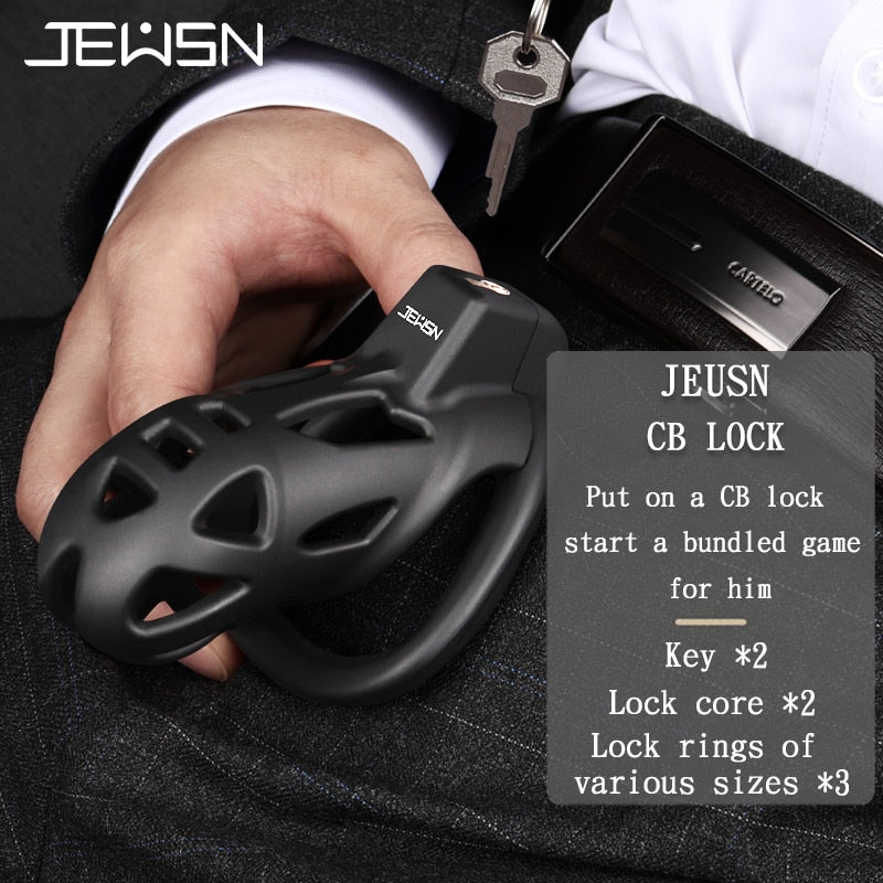 Jeusn Male Chastity Cage - Chastity Cages - Twisted Jezebel